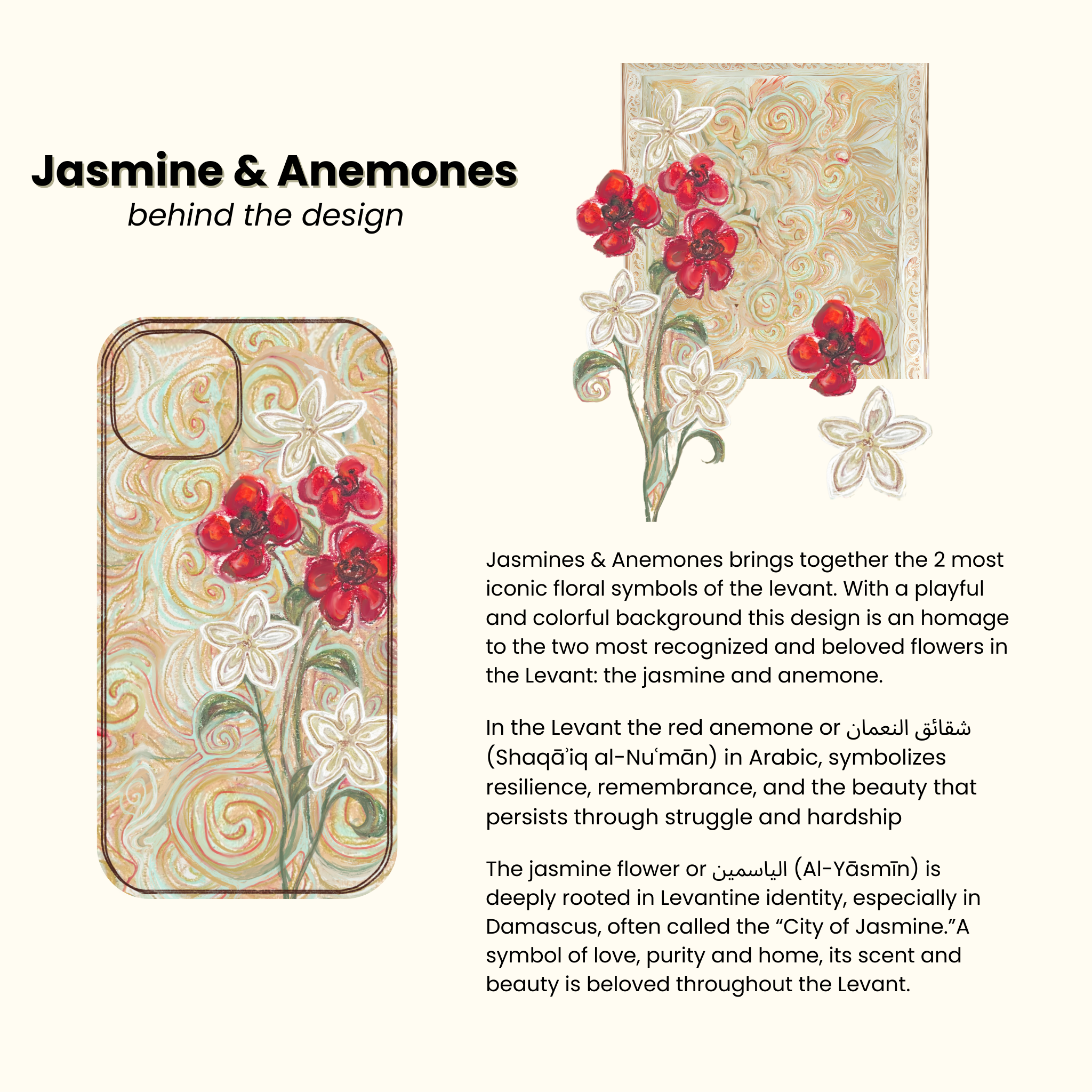 Jasmines & Anemones