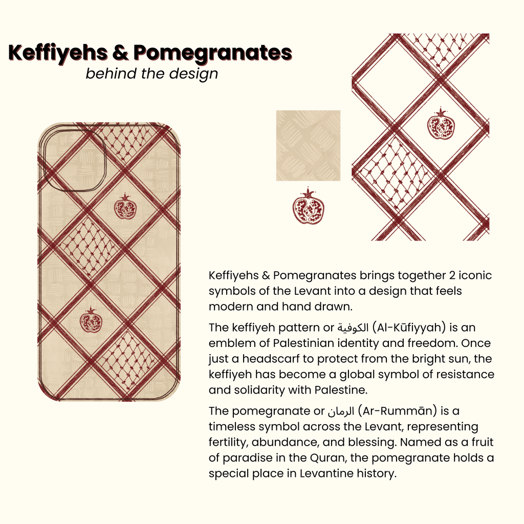 Keffiyehs and Pomegranates